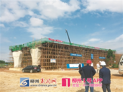 东外环项目正加紧推进中 预计明年建成通车