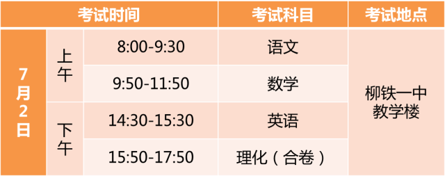 关注|柳高、铁一招收市外生源和部分高中招收特长生简章出炉