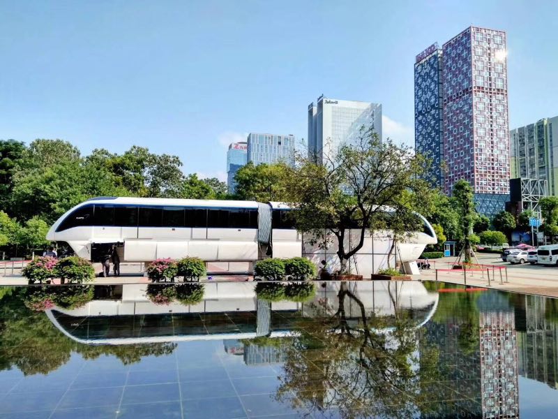 国庆期间市民可以“试乘”轻轨啦！