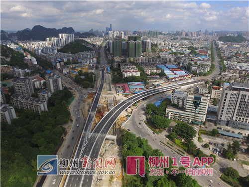 五岔路口改造工程桥梁通过验收，28日正式通车