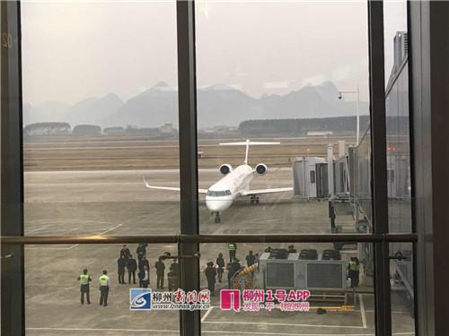 就是今天！“柳州—金边”国际航线试飞啦