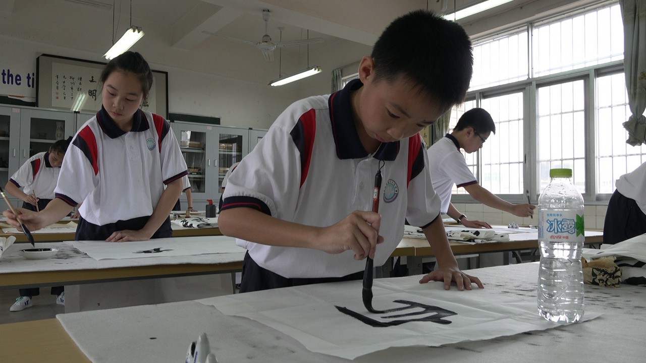 柳北区：社会科普走进校园  领略优秀传统文化