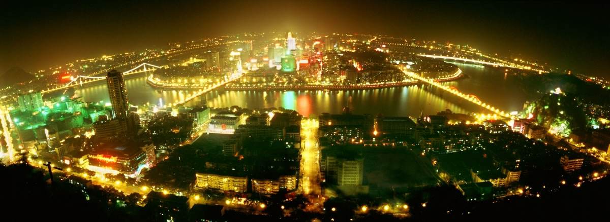 3.87亿元！柳州中心区沿江夜景灯光将进行整体提升，柳江夜色将更美