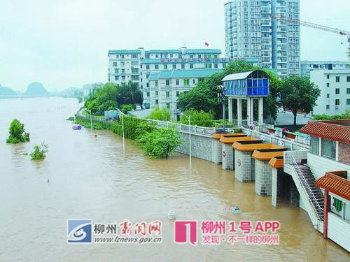 2009年洪水来袭时，壶东大桥西闸门关闭，将洪水拒之门外。.jpg
