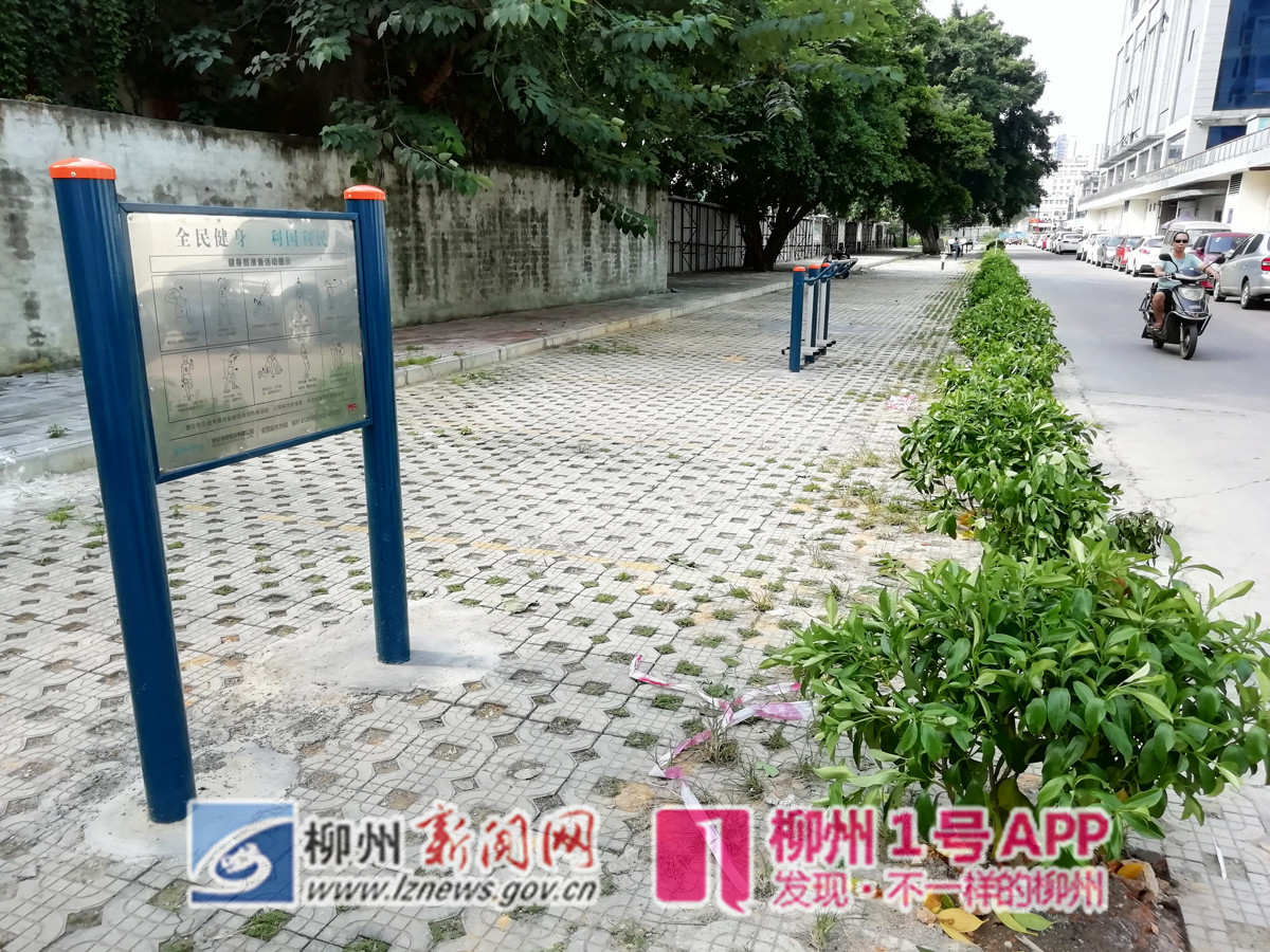 八一路停车位为何成了健身场？社区负责人：这里没有规划成停车场