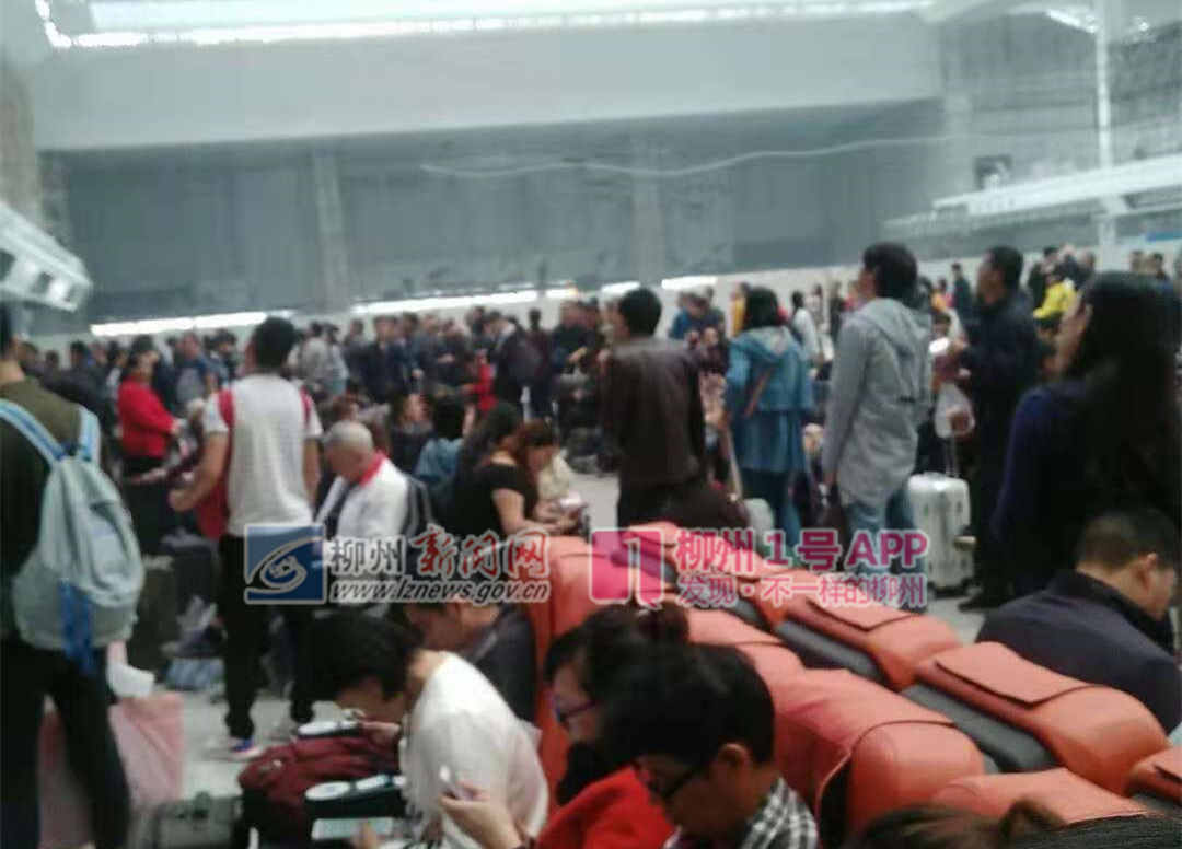 今早柳州火车站动车大面积晚点？铁路部门回应系火车站改造施工所致