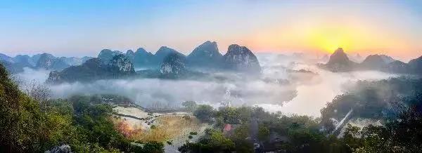 屡次登上央视的大美柳州，在每天这个时候，美到你惊叹