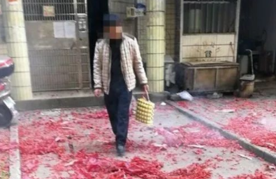 放炮庆祝孙子出生？罚200块！柳州一男子领到“限改禁”后首张罚单