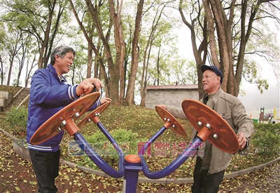 龙母屯村民乐享运动健身