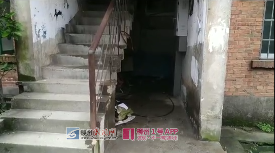 视频|没有下大雨，河西路这小区一楼道内咋就成了“水帘洞”？