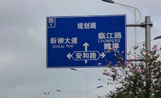 1号爆料|洛埠还是雒埠？柳东新区泰和路的一个路牌引发网友质疑