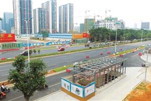 东环大道地下通道现雏形