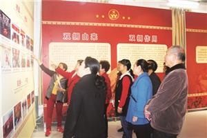 组织老党员参观军博园